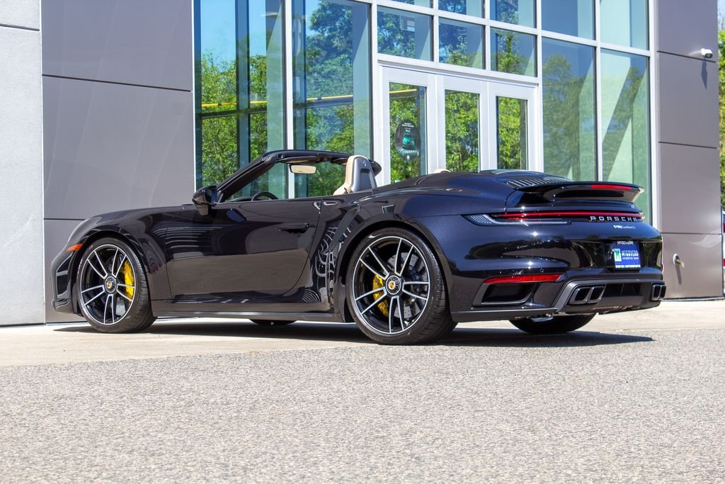 Used 2025 Jet Black Metallic Porsche Turbo S image 9