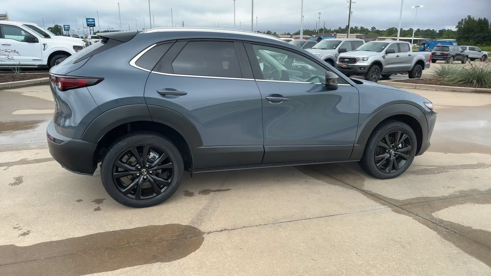 Used 2024 Polymetal Gray Metallic Mazda 2.5 S Carbon Edition image 9