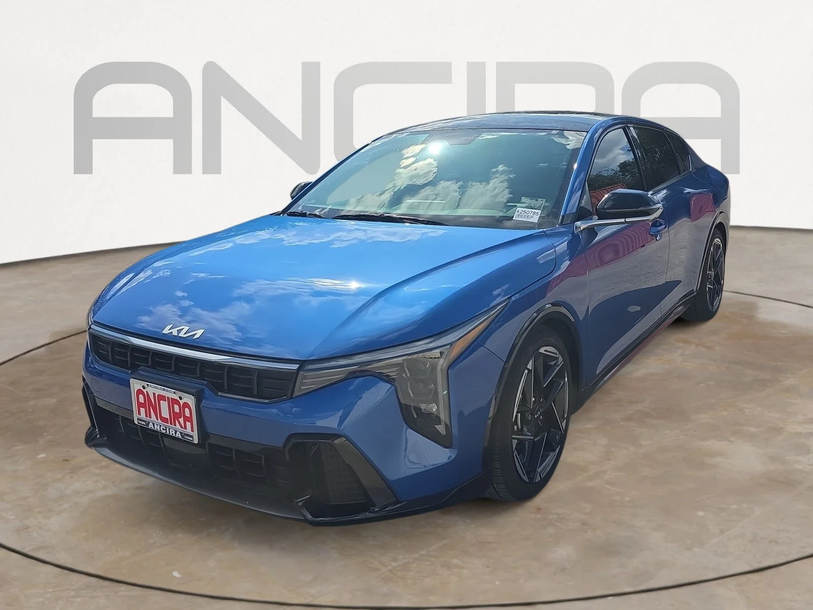 Certified Used 2025 Wave Blue Kia GT-Line image 4