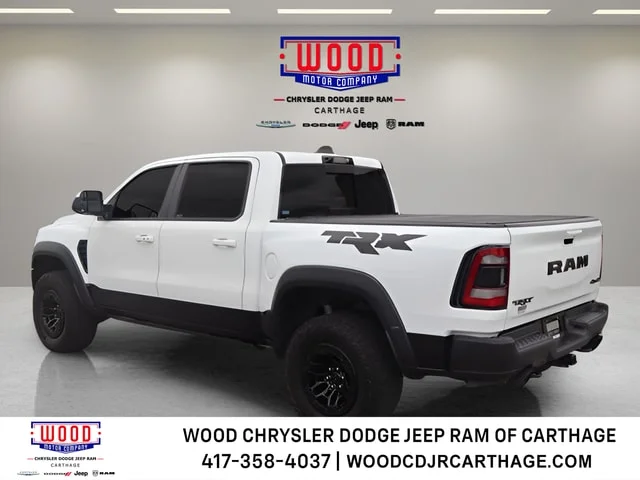 Used 2022 Bright White Clearcoat Ram TRX image 5