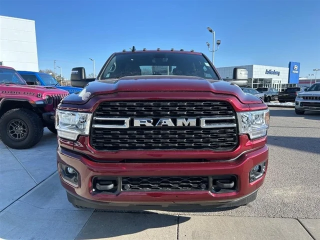 Used 2024 Delmonico Red Pearl Coat (prv) RAM Big Horn image 7