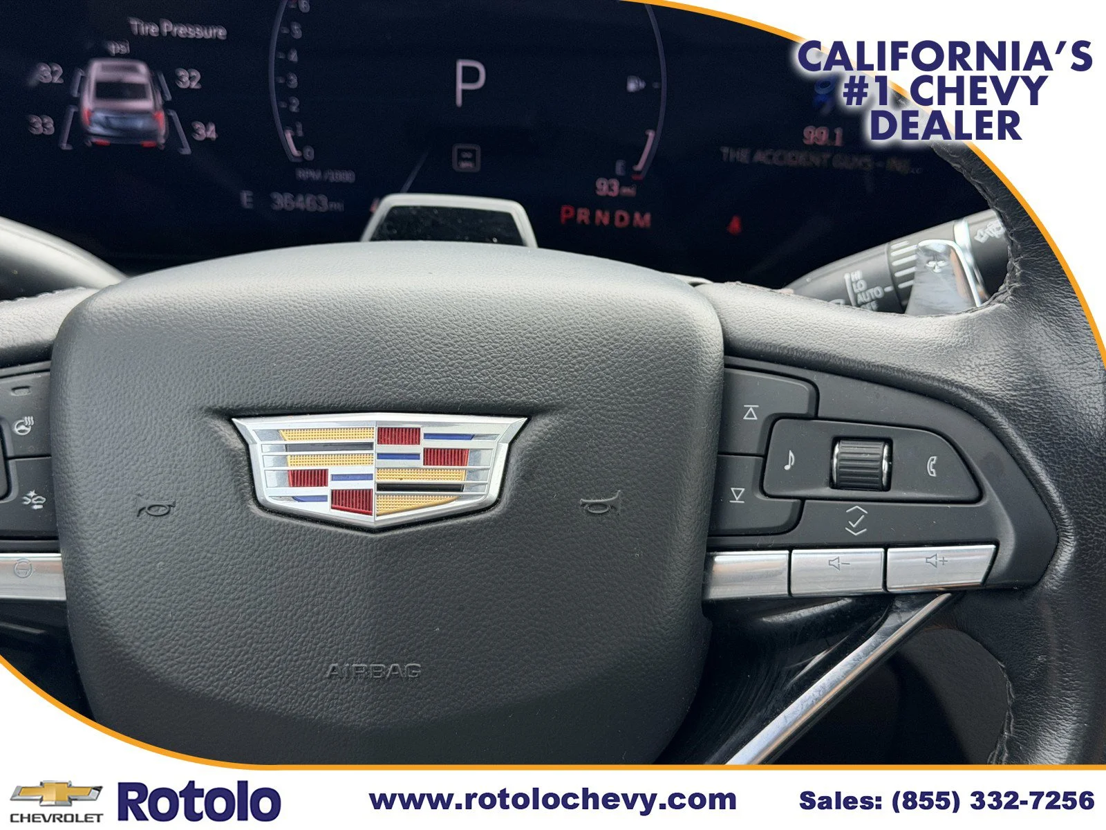 Used 2025 Summit White Cadillac Premium Luxury image 24
