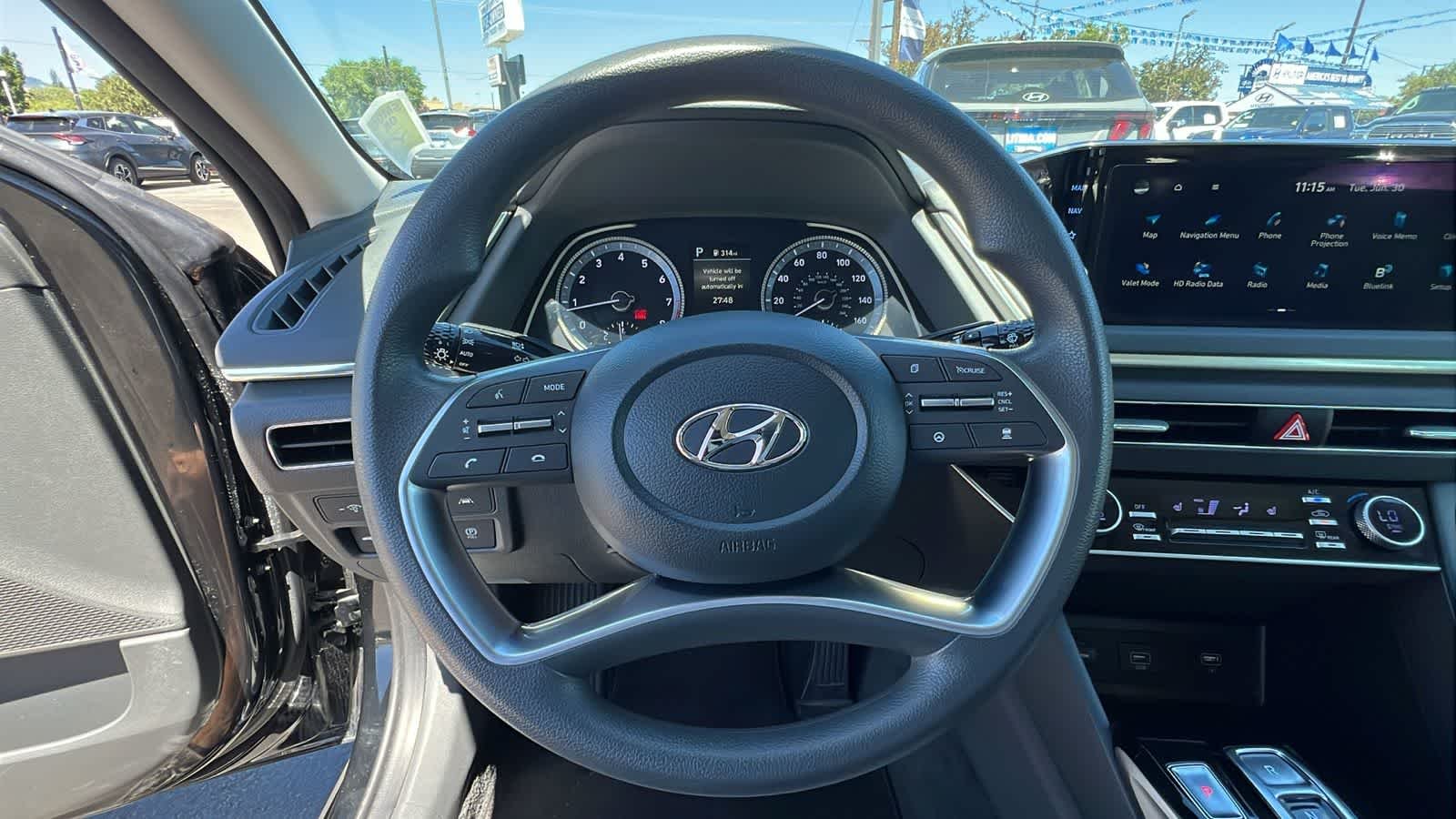 Certified Used 2023 Onyx Black Hyundai SEL image 18