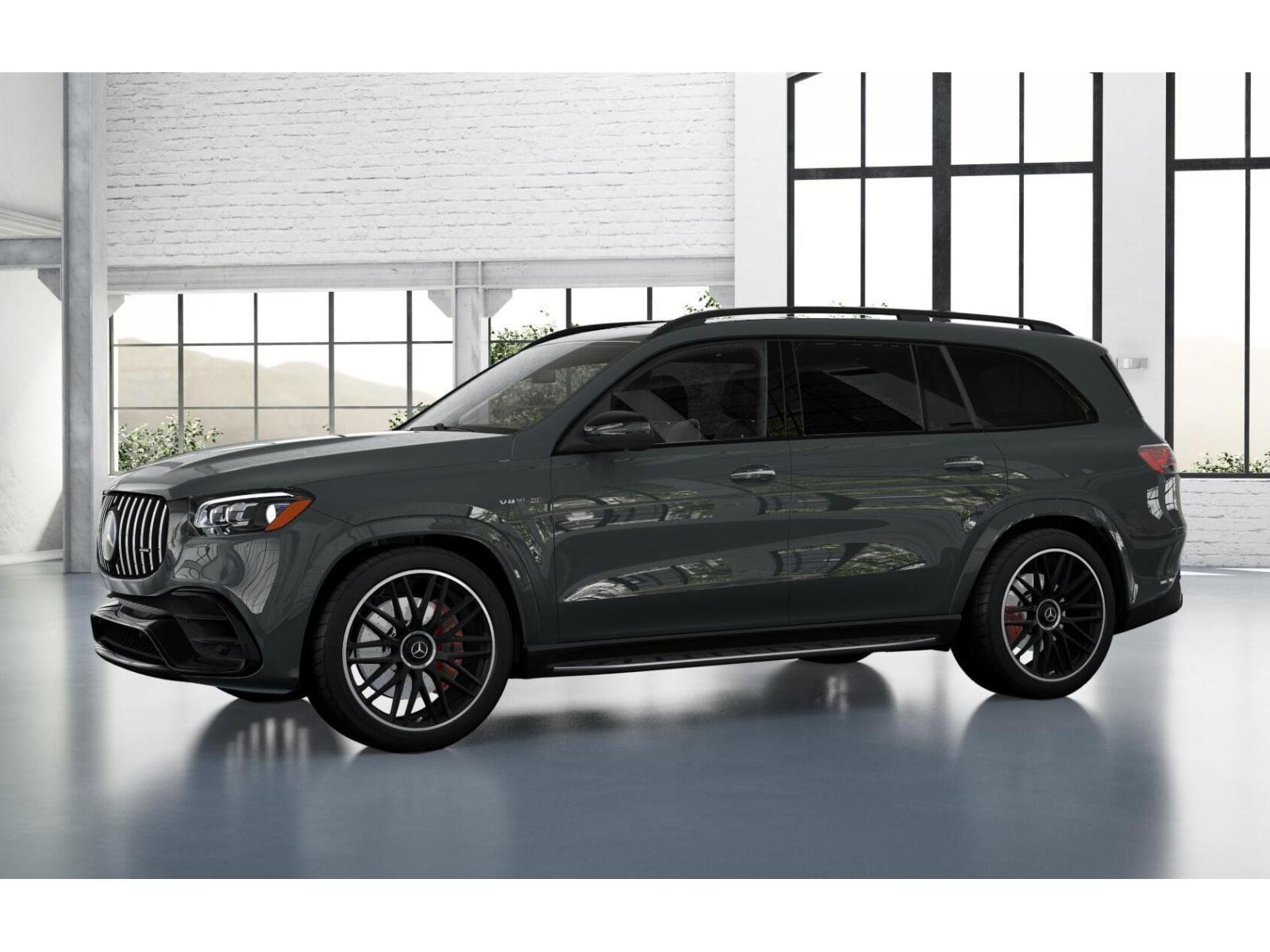 New 2026 MANUFAKTUR Silicon Grey Mercedes-Benz GLS 63 AMG® image 37