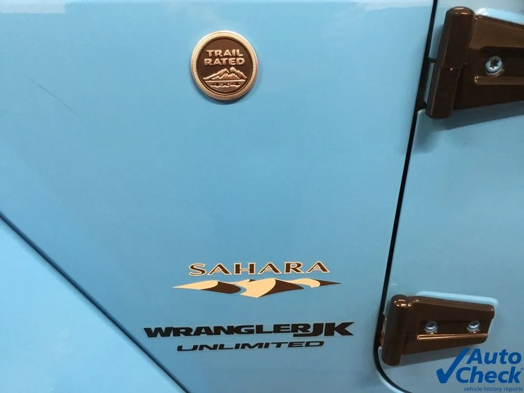 Used 2018 Blue Jeep Unlimited Sahara image 20