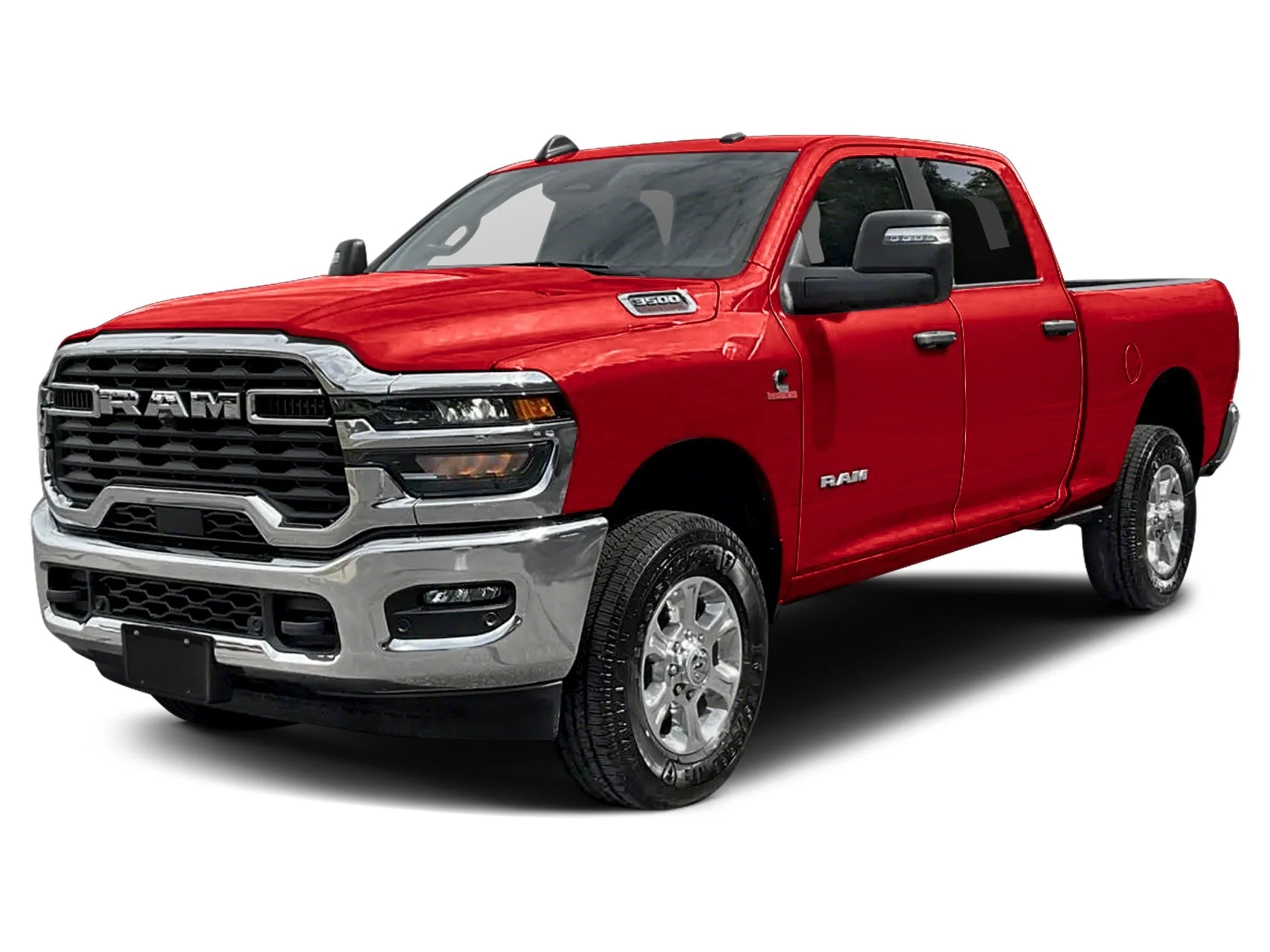 New 2027 Molten Red Pearl-Coat  Paint Ram LONE STAR CREW CAB 4X4 8