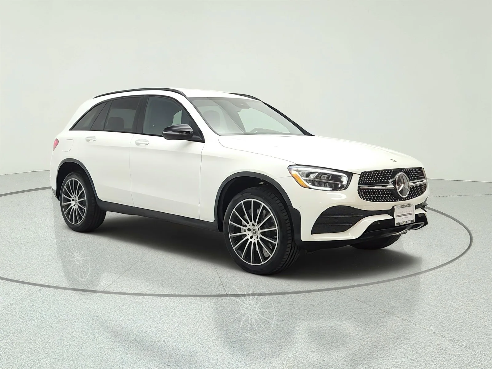 Used 2022 Polar White Mercedes-Benz GLC 300 SUV image 3