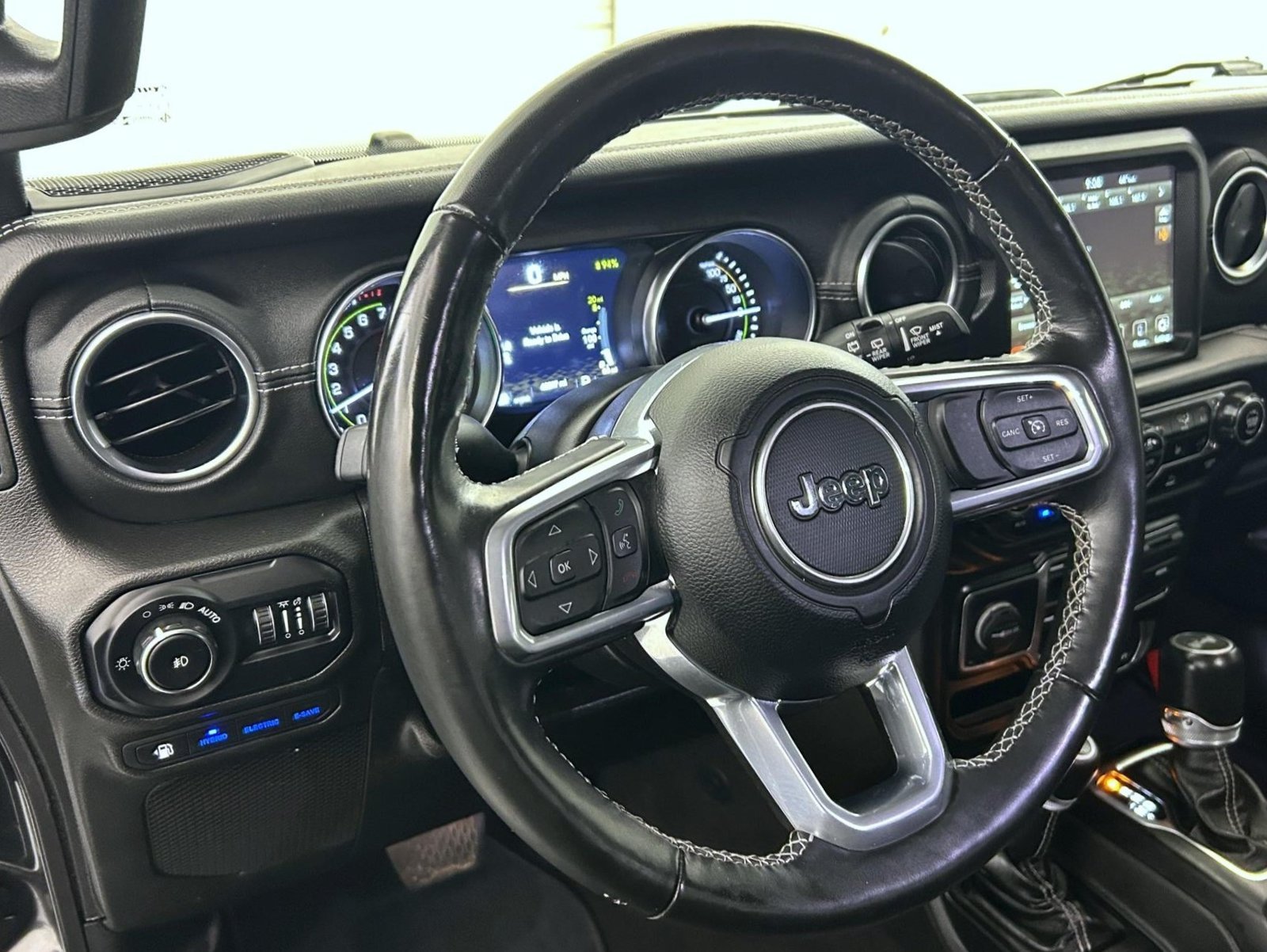 Certified Used 2022 Gray Jeep Unlimited Sahara 4xe image 11