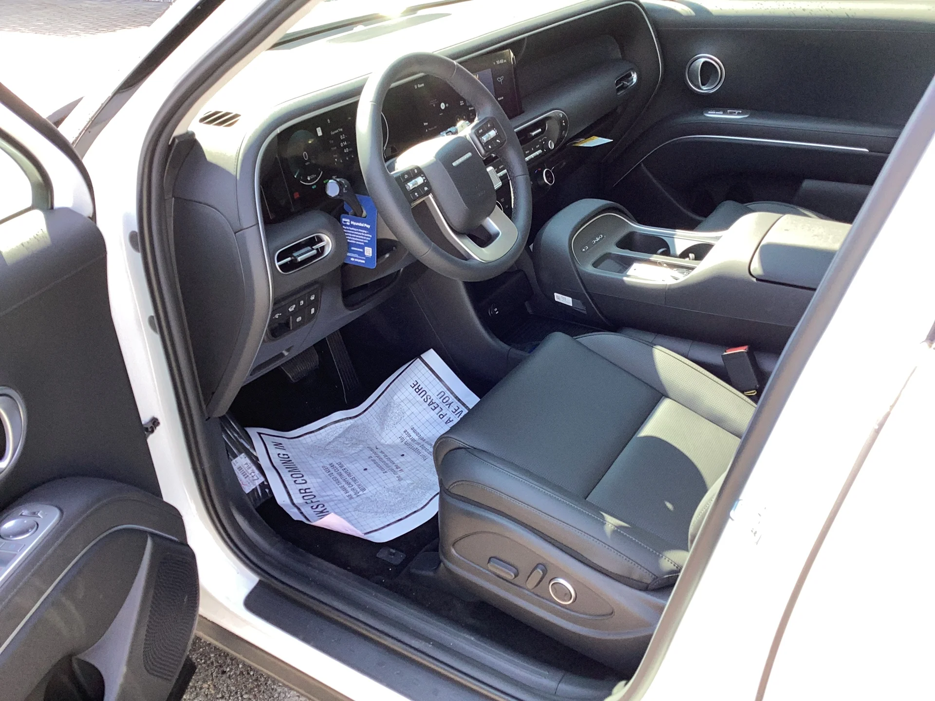 New 2026 Creamy White Pearl Hyundai SEL 7P image 11