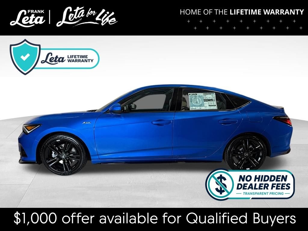 New 2026 Double Apex Blue Pearl Acura w/A-Spec Package image 2