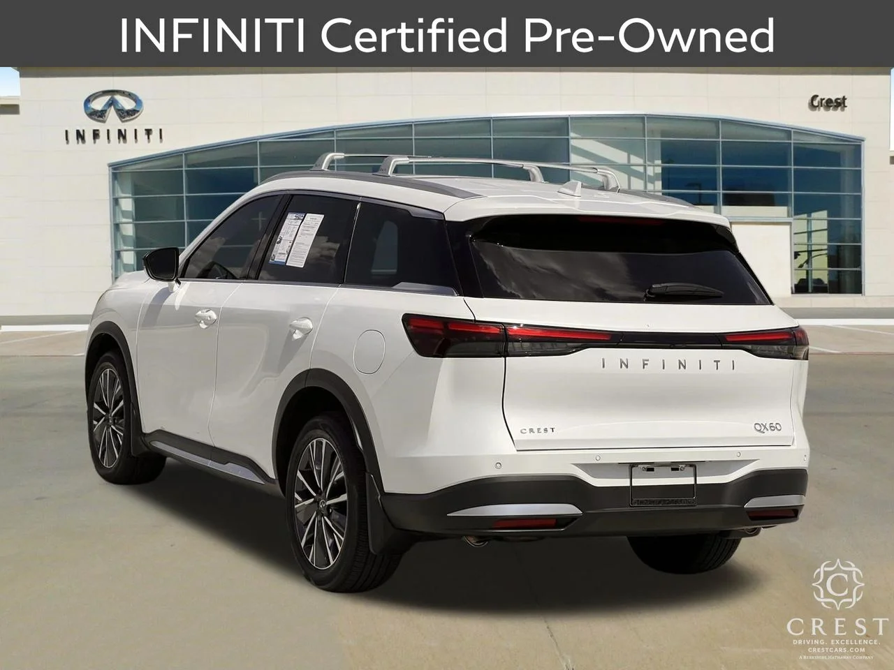 Certified Used 2026 Radiant White INFINITI LUXE image 8