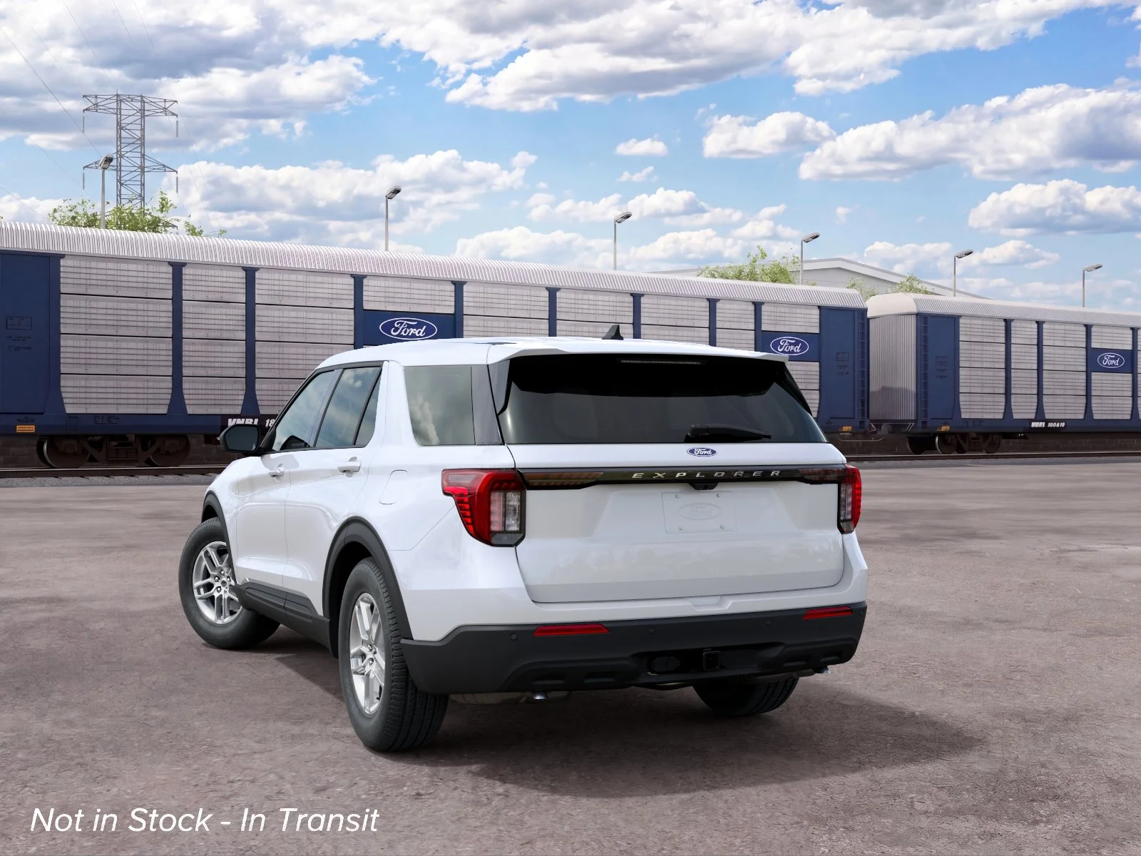 New 2027 Star White Metallic Tri-Coat Ford Active w/100A Pkg image 8