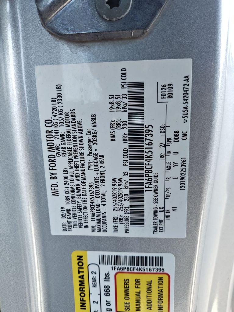 Used 2019 Silver Ford GT Premium image 25