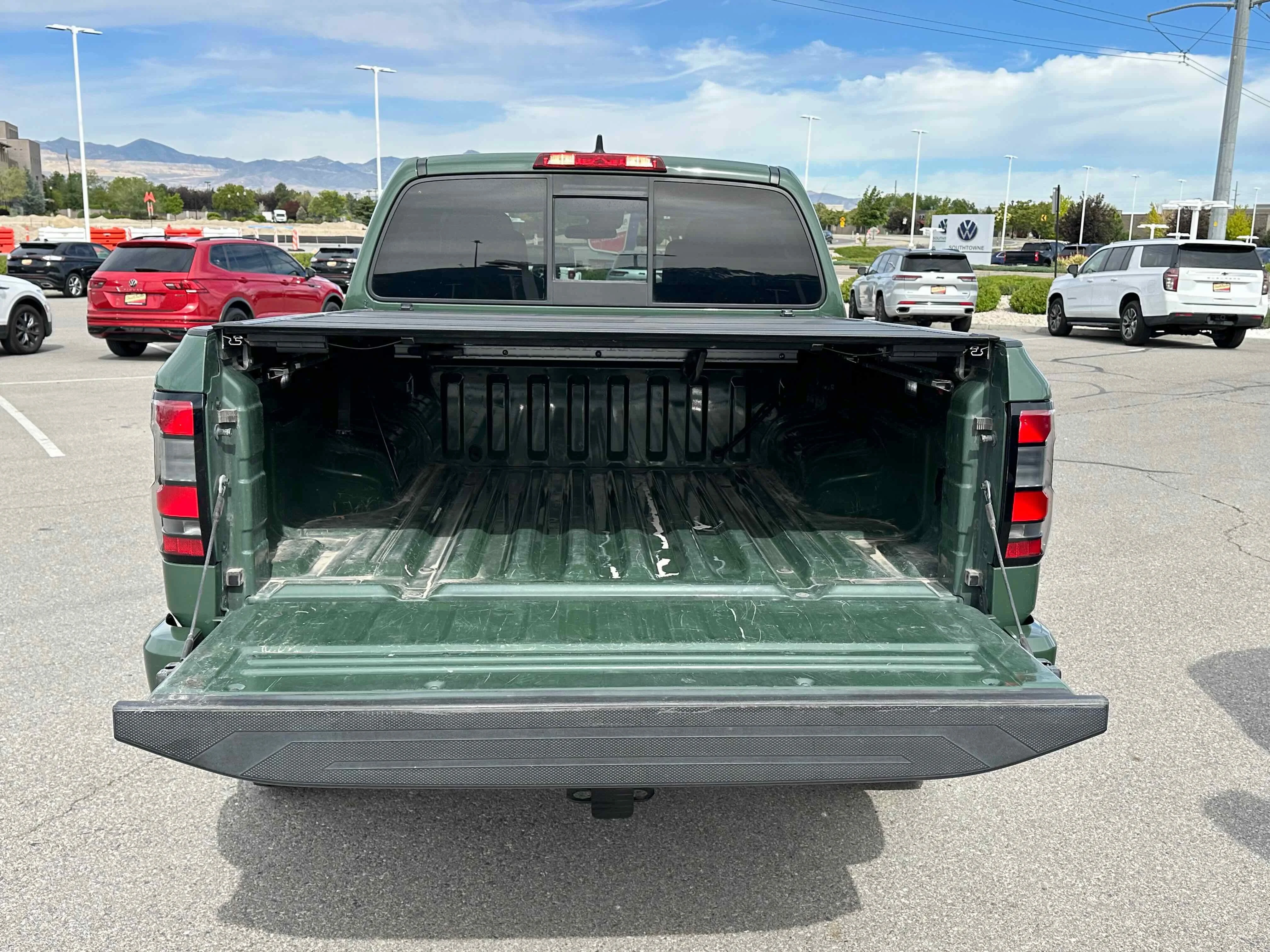 Used 2022 Tactical Green Metallic Nissan PRO-4X image 12
