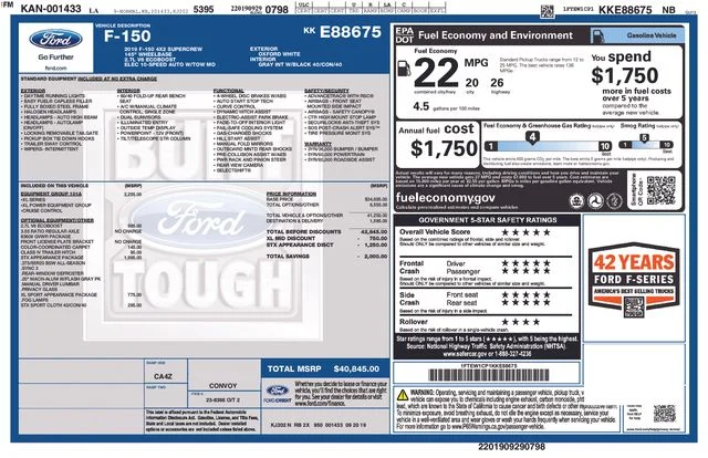 Used 2019 White Ford XL image 2
