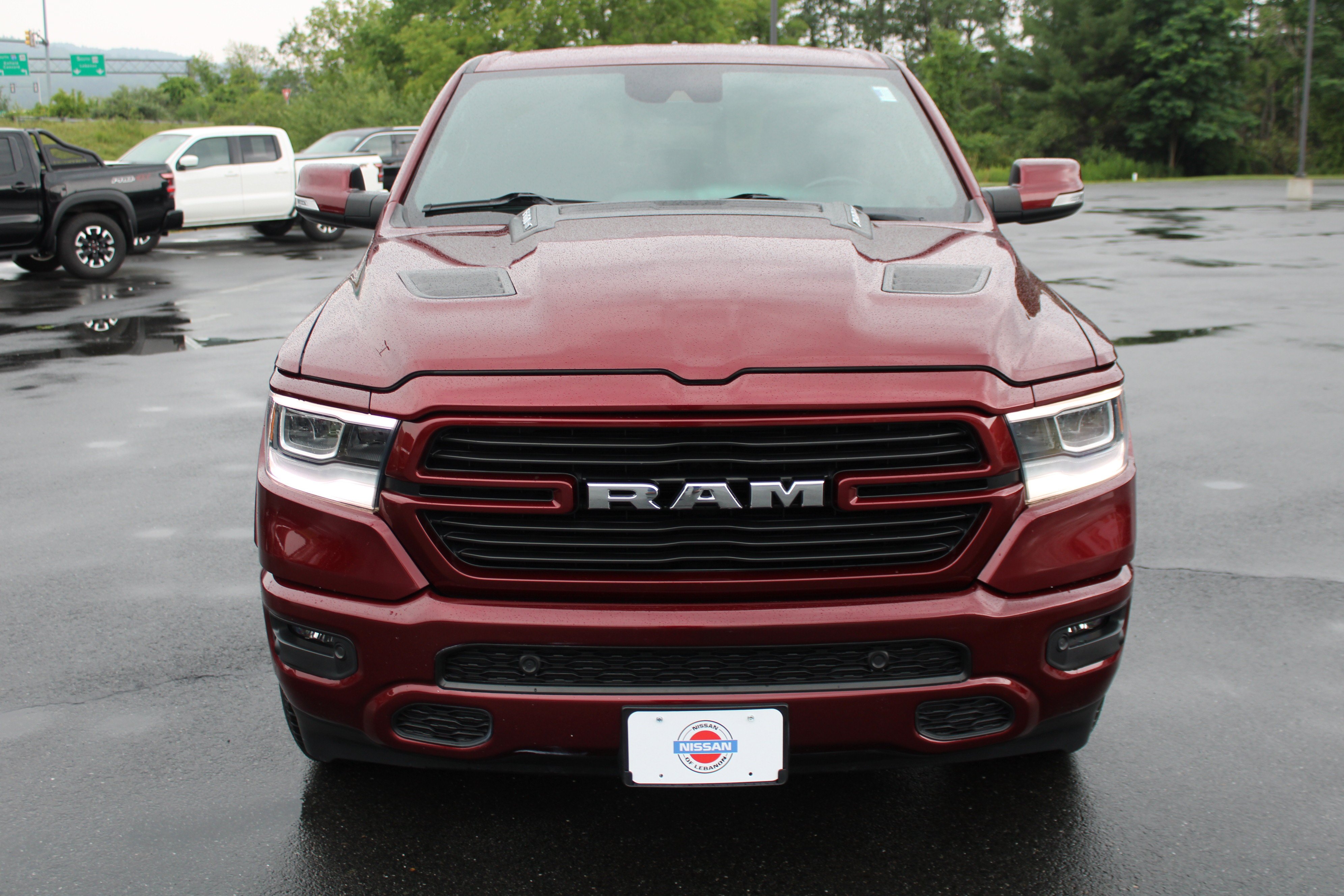 Used 2022 Delmonico Red Pearlcoat Ram Laramie image 2
