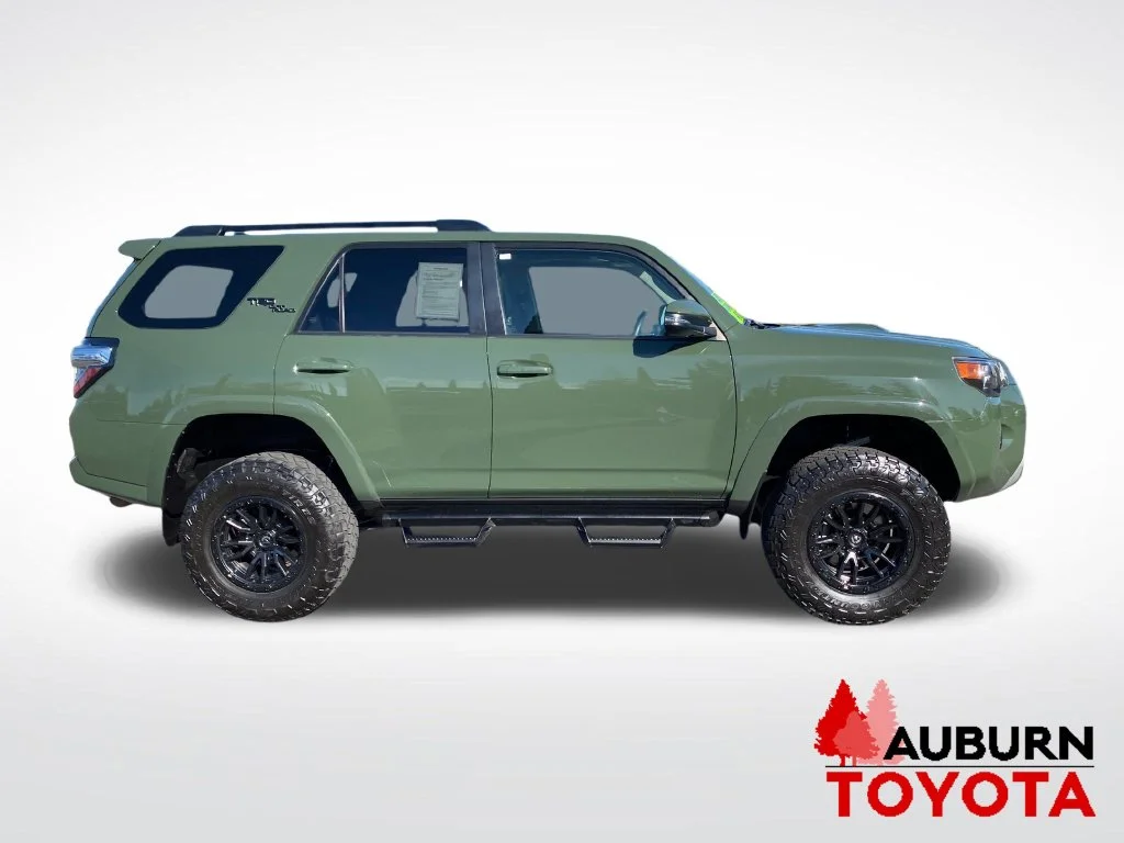 Used 2022 Army Green Toyota TRD Off-Road Premium image 4