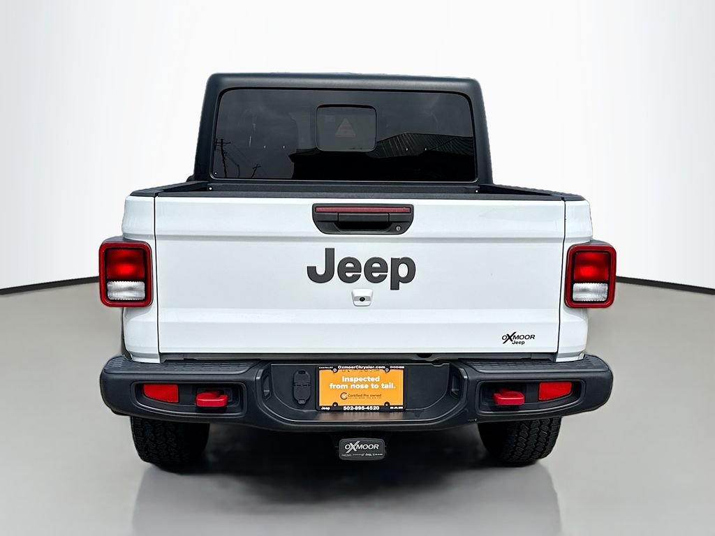 Certified Used 2022 Bright White Clearcoat Jeep Rubicon image 6