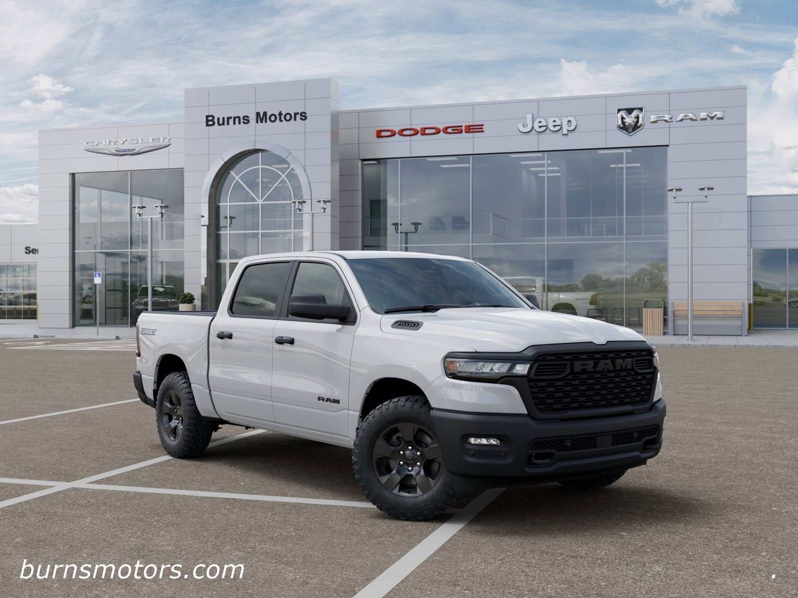 New 2026 Bright White Clear-Coat Exterior Paint RAM Warlock image 5