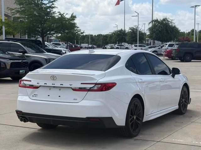 Certified Used 2025 White Toyota SE image 4
