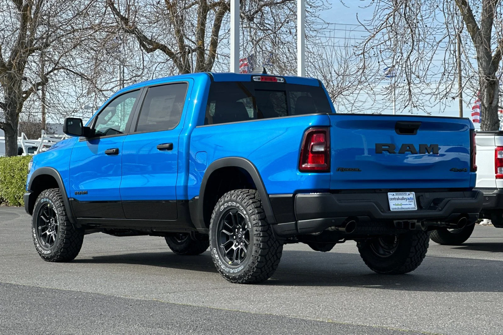 New 2026 Hydro Blue Pearl-Coat Exterior Paint RAM Rebel image 6
