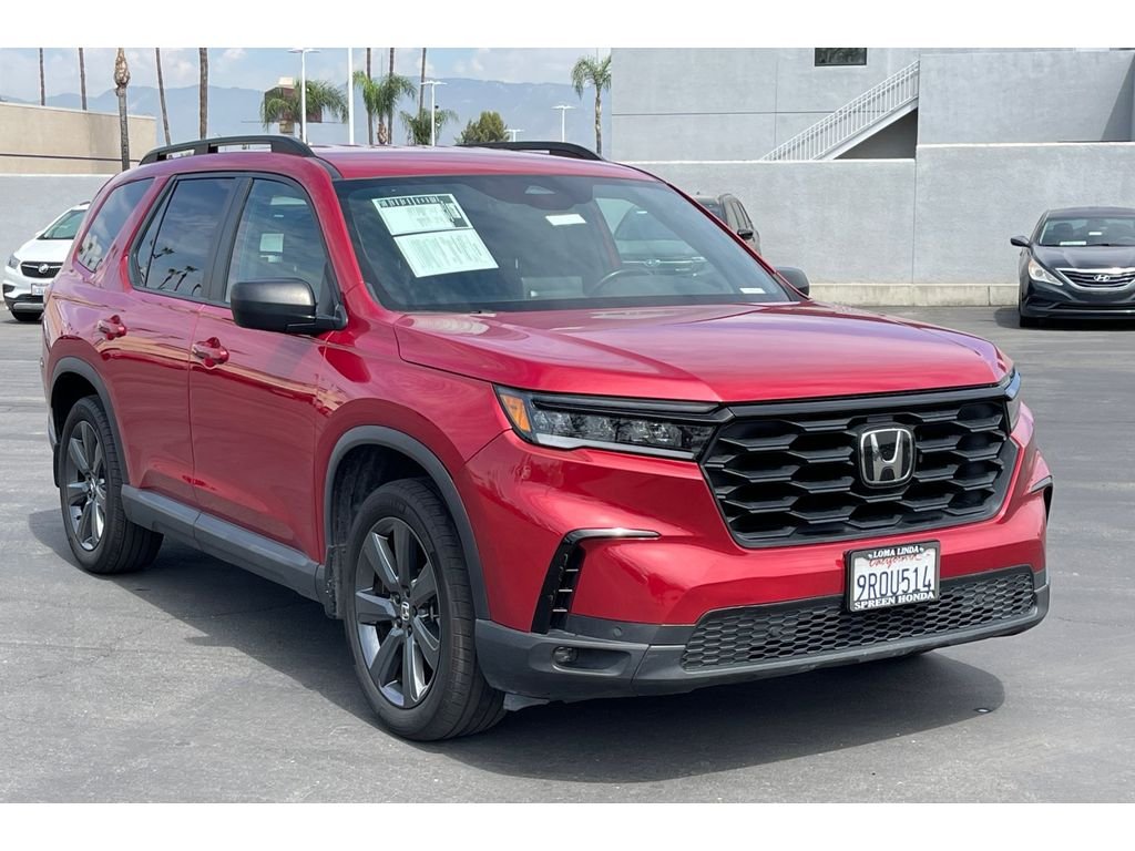 Used 2025 Radiant Red Metallic II Honda Sport image 8
