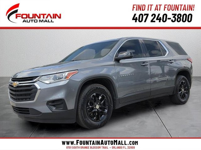 2021 CHEVROLET TRAVERSE FWD 4DR LS W/1LS