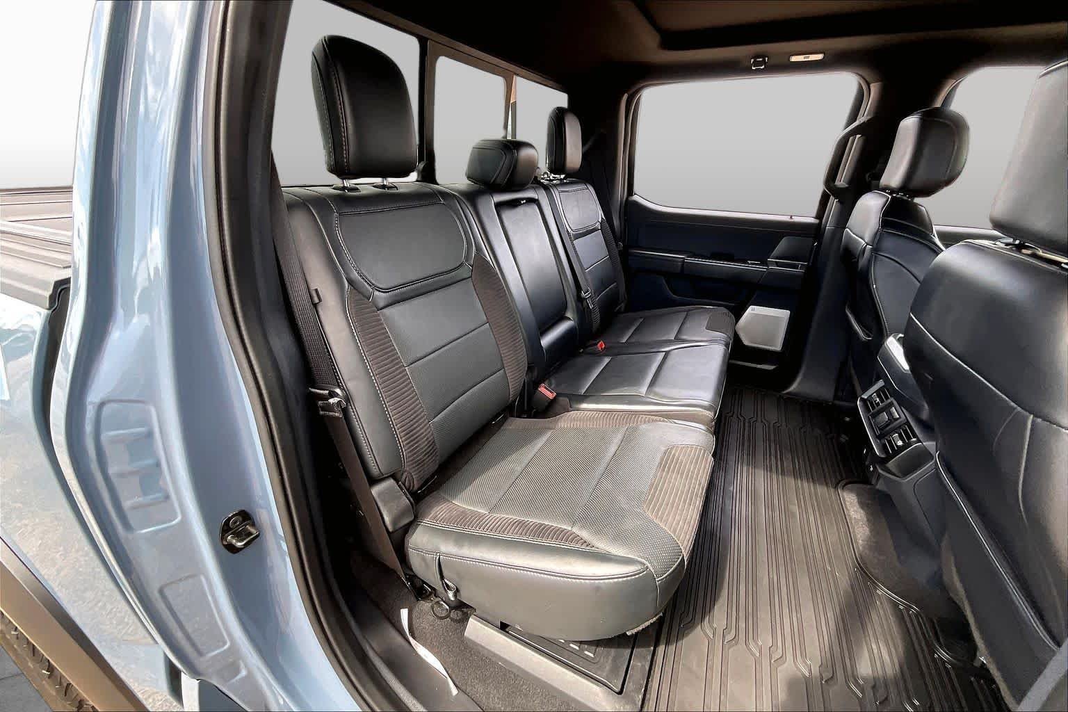 Used 2023 Azure Gray Metallic Tri-Coat Ford Raptor image 19