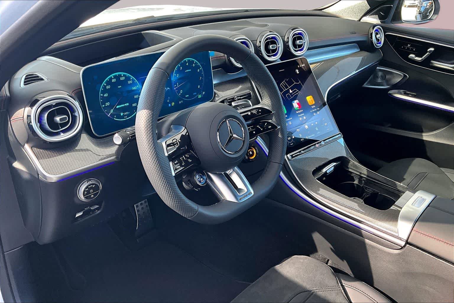 New 2026 Polar White Mercedes-Benz AMG® C 43 4MATIC® Sedan image 10