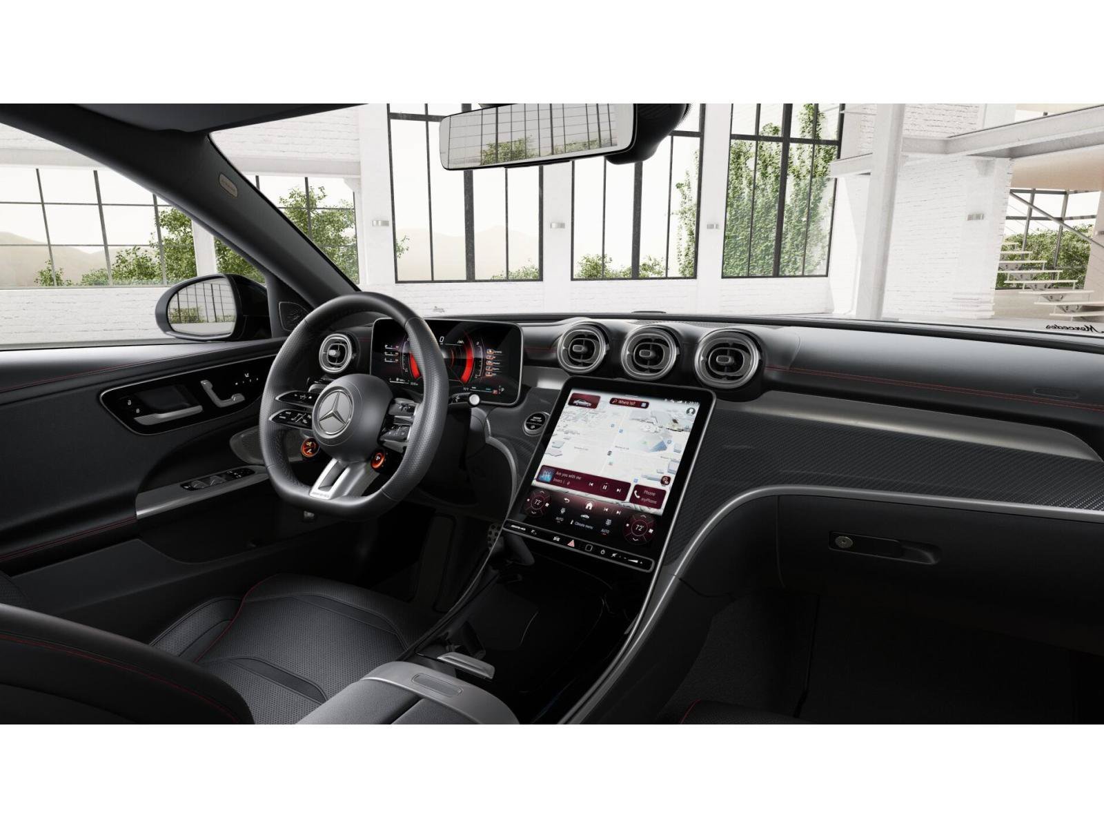 New 2026 MANUFAKTUR exclusive graphite grey magno Mercedes-Benz AMG® C 43 4MATIC Sedan image 6