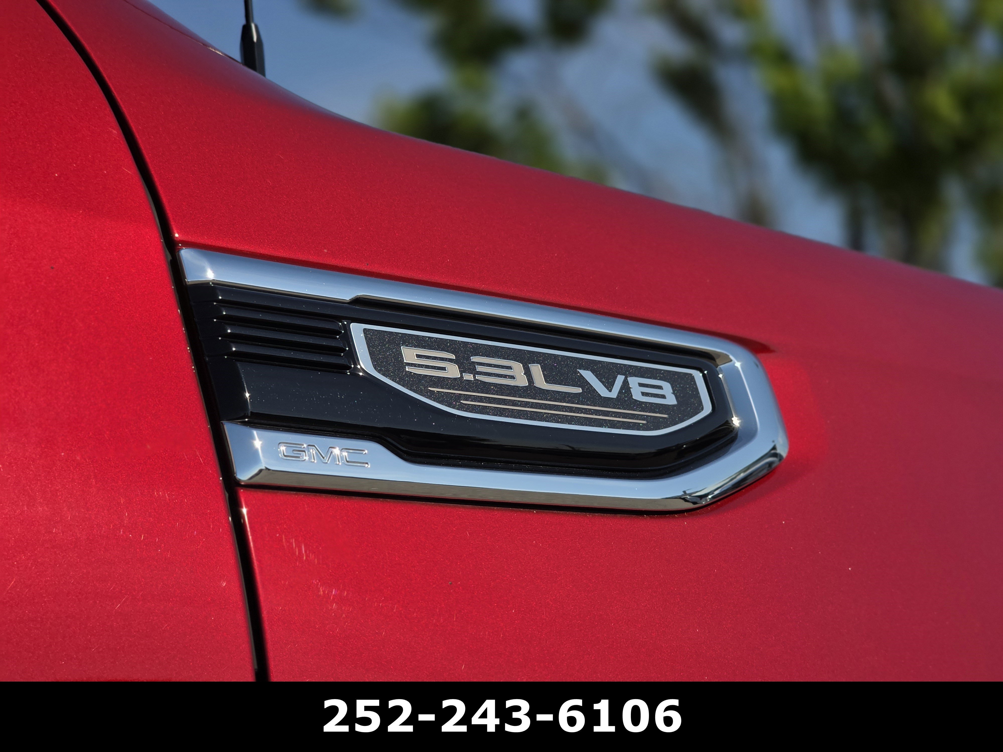 Used 2023 Volcanic Red Tintcoat GMC SLT image 43