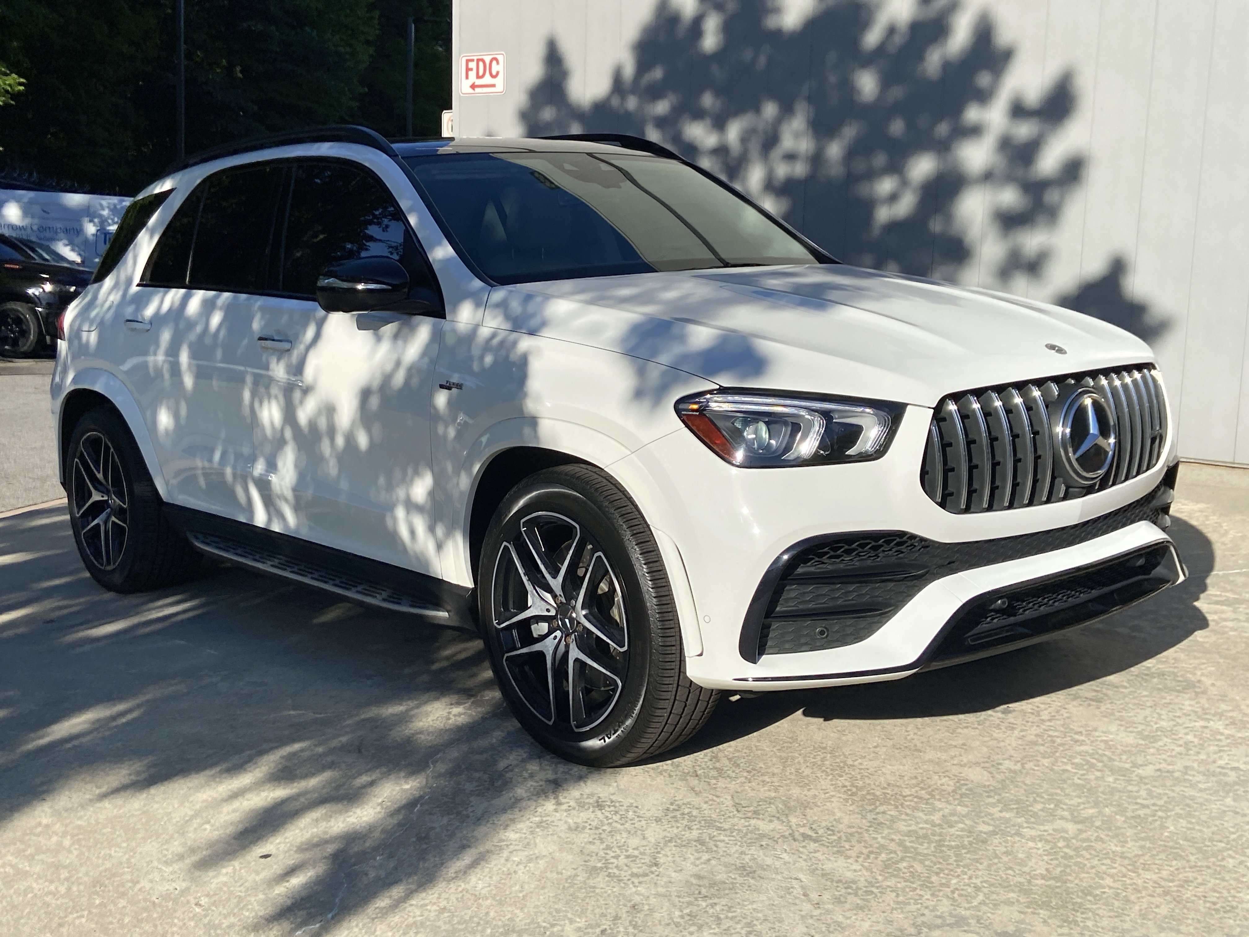 Certified Used 2021 Polar White Mercedes-Benz AMG® GLE 53 4MATIC® SUV image 4