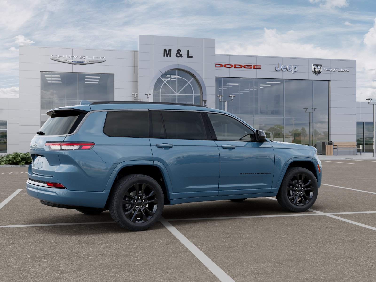 New 2026 Steel Blue Exterior Paint Jeep Limited Reserve 4x4 image 31