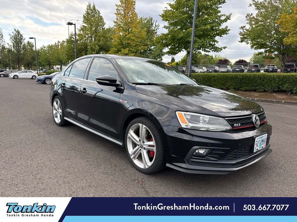 Used 2016 Deep Black Pearl Volkswagen 2.0T GLI SE image 1