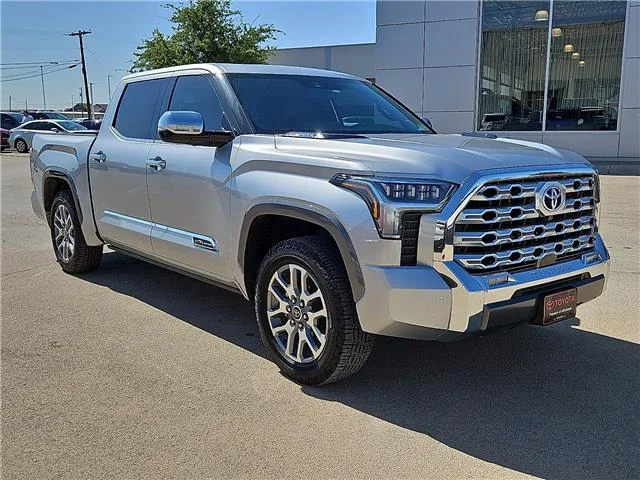 Used 2023 Celestial Silver Metallic Toyota 1794 Edition (A10) 4x4 CrewMax 5.5 ft. box 145.7 i image 5
