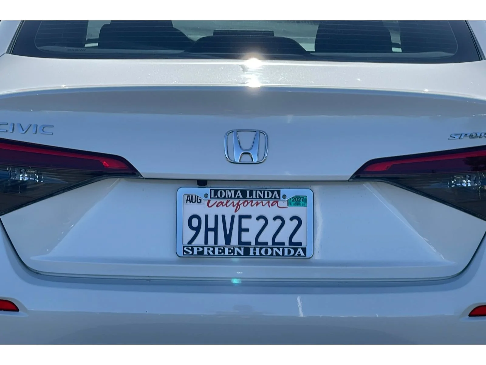 Certified Used 2023 Platinum White Pearl Honda 2.0L 4D SPORT image 39