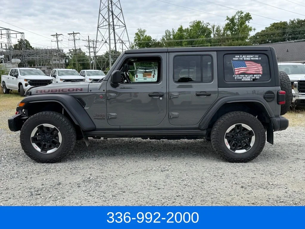 Used 2021 Gray Jeep Unlimited Rubicon image 10
