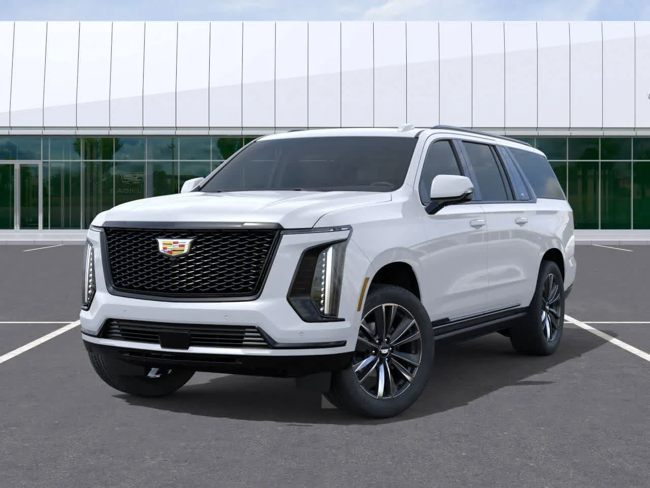 New 2026 Vibrant White Tricoat Cadillac Sport image 6