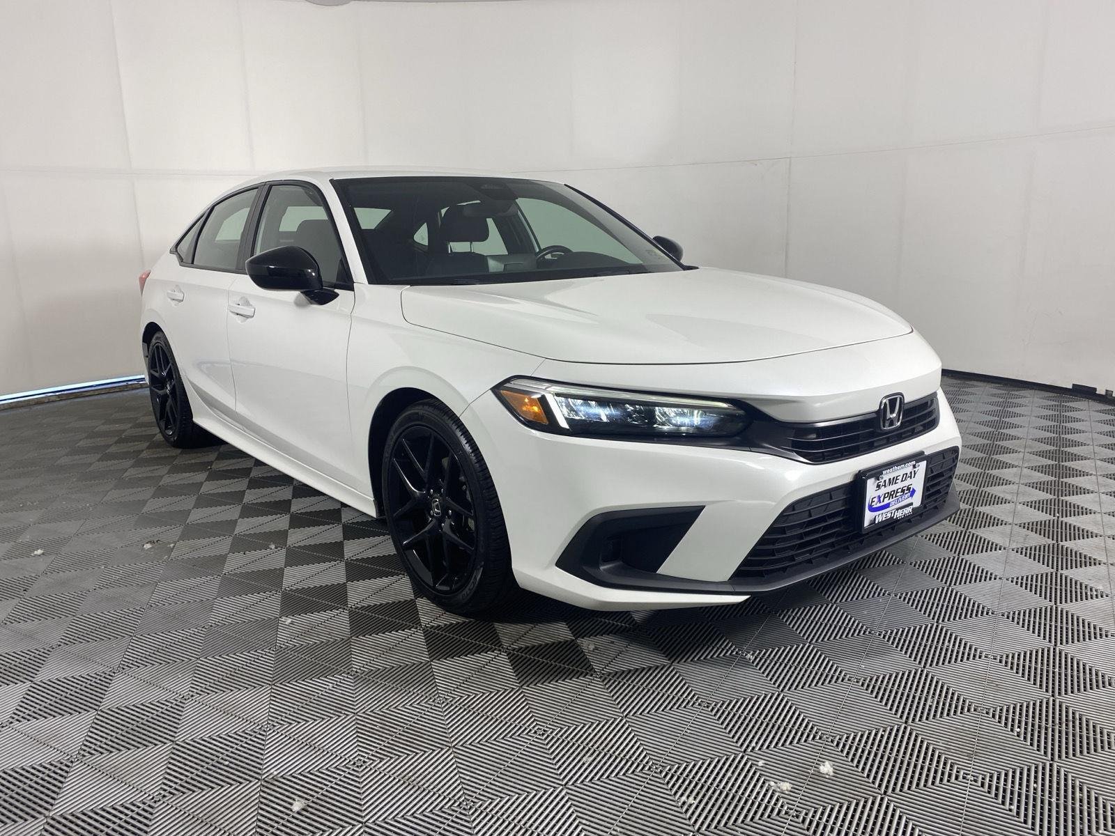 Used 2024 Platinum White Pearl Honda Sport image 10
