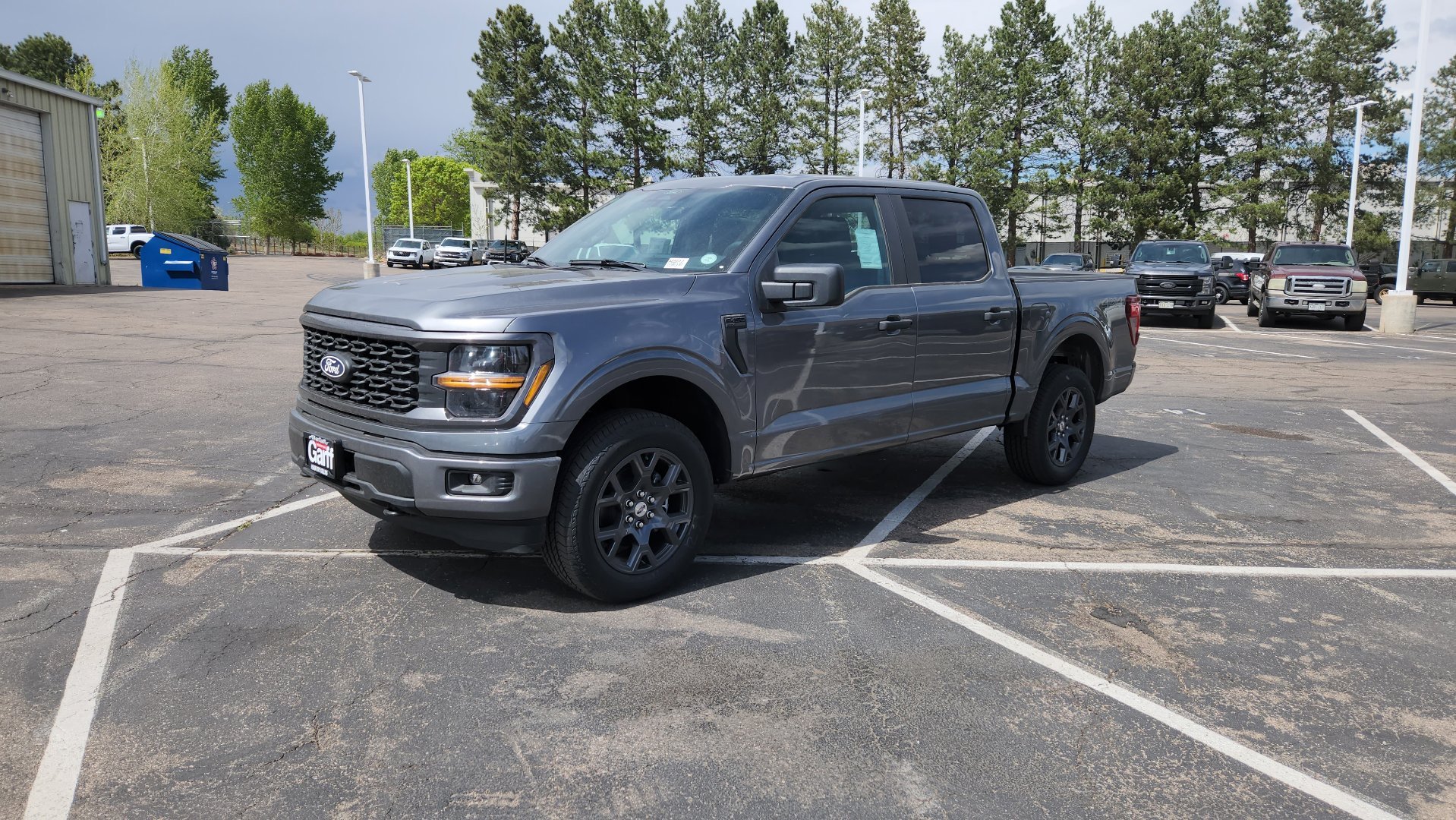 New 2026 Carbonized Gray Metallic Ford STX image 3