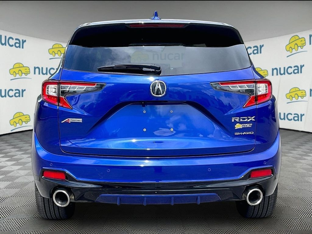 Used 2025 Blue Acura A-Spec Advance Package image 5