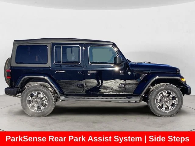New 2026 Black Clearcoat Jeep 4-DOOR SAHARA image 7