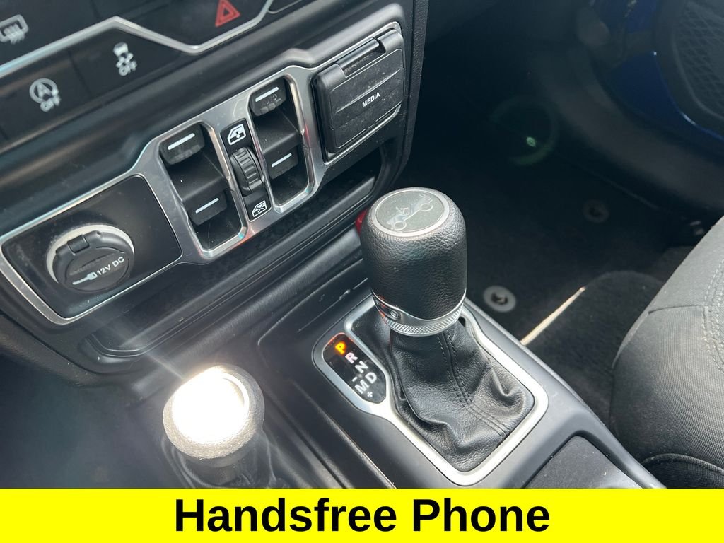 Used 2019 Ocean Blue Metallic Jeep Unlimited Sport S image 5