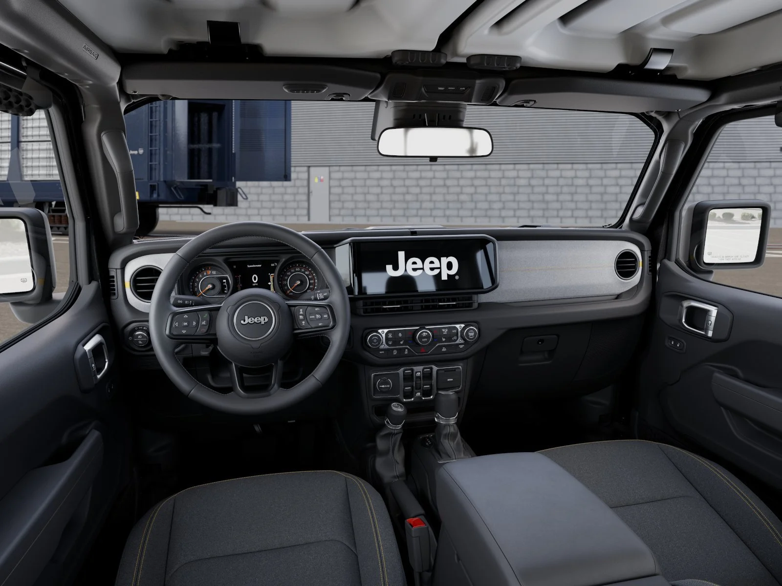 New 2027 Granite Crystal Metallic Clearcoat Jeep Sport S image 14