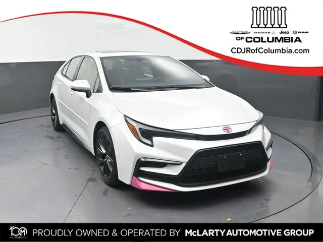 Used 2023 Beige Toyota SE image 1
