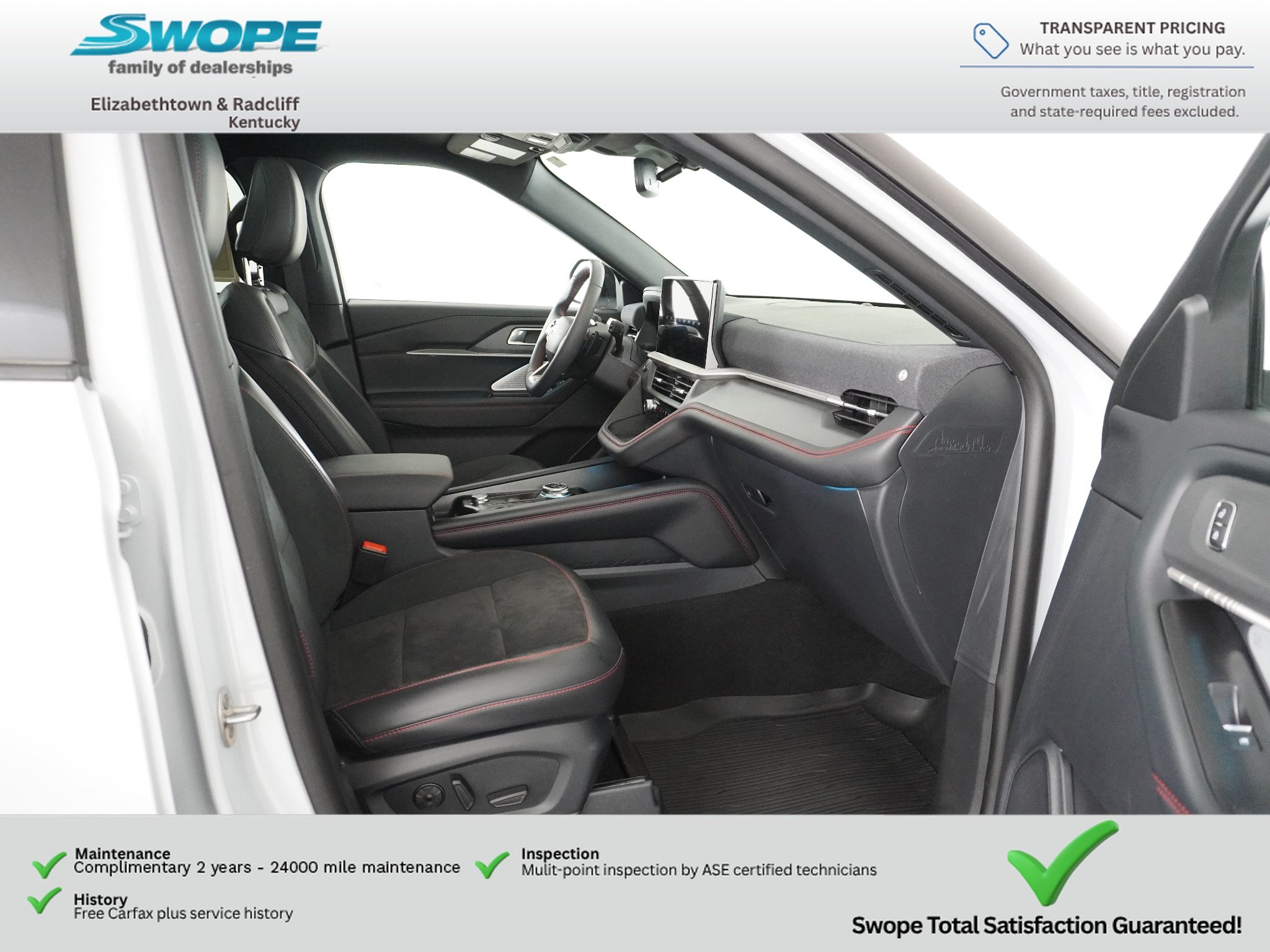 Used 2026 Space White Metallic Ford ST image 10