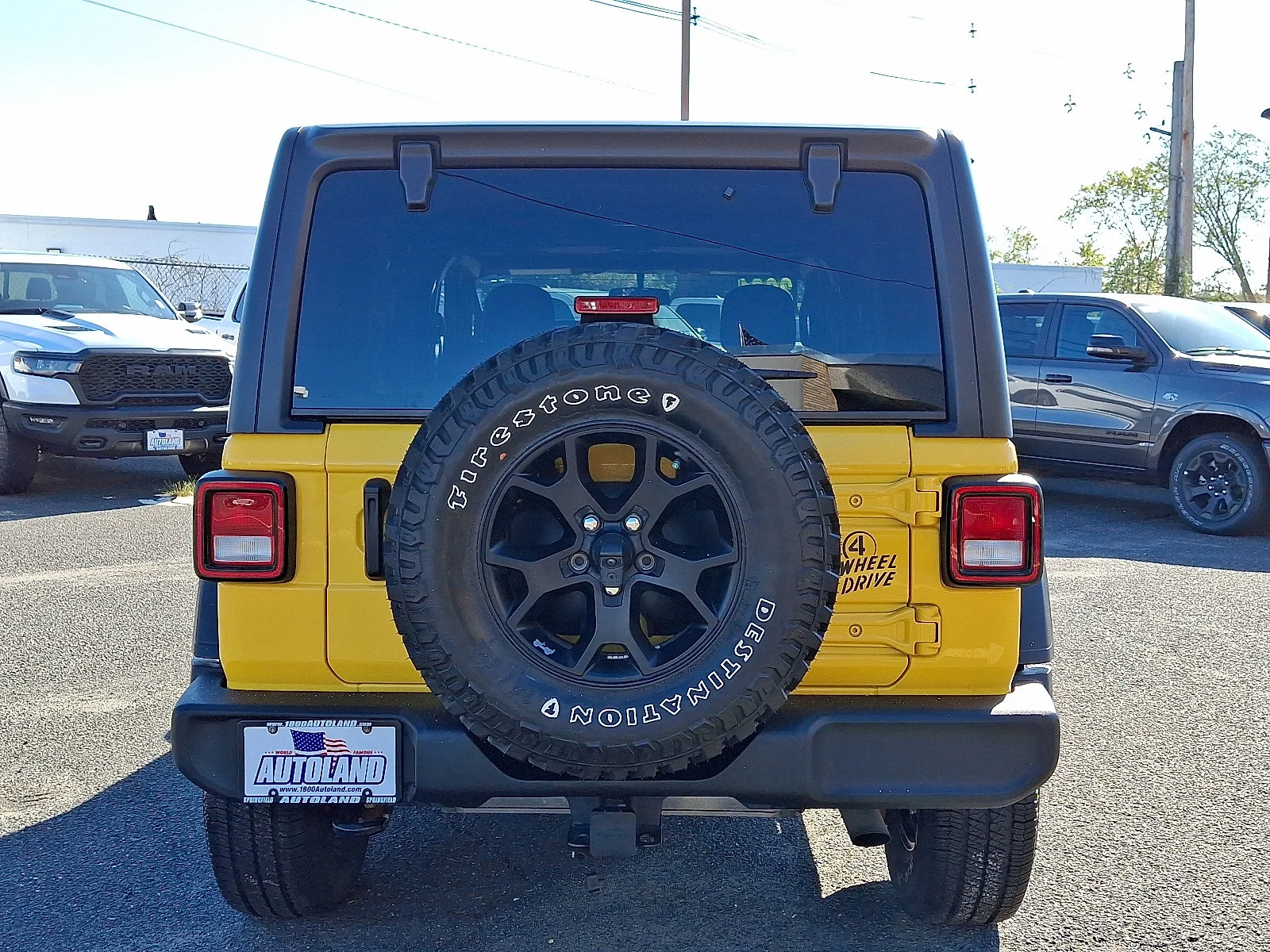Certified Used 2021 Hellayella Clearcoat Jeep Unlimited Willys image 6