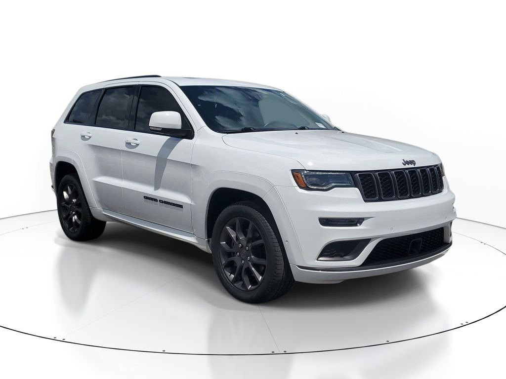 Used 2021 White Jeep Overland image 1