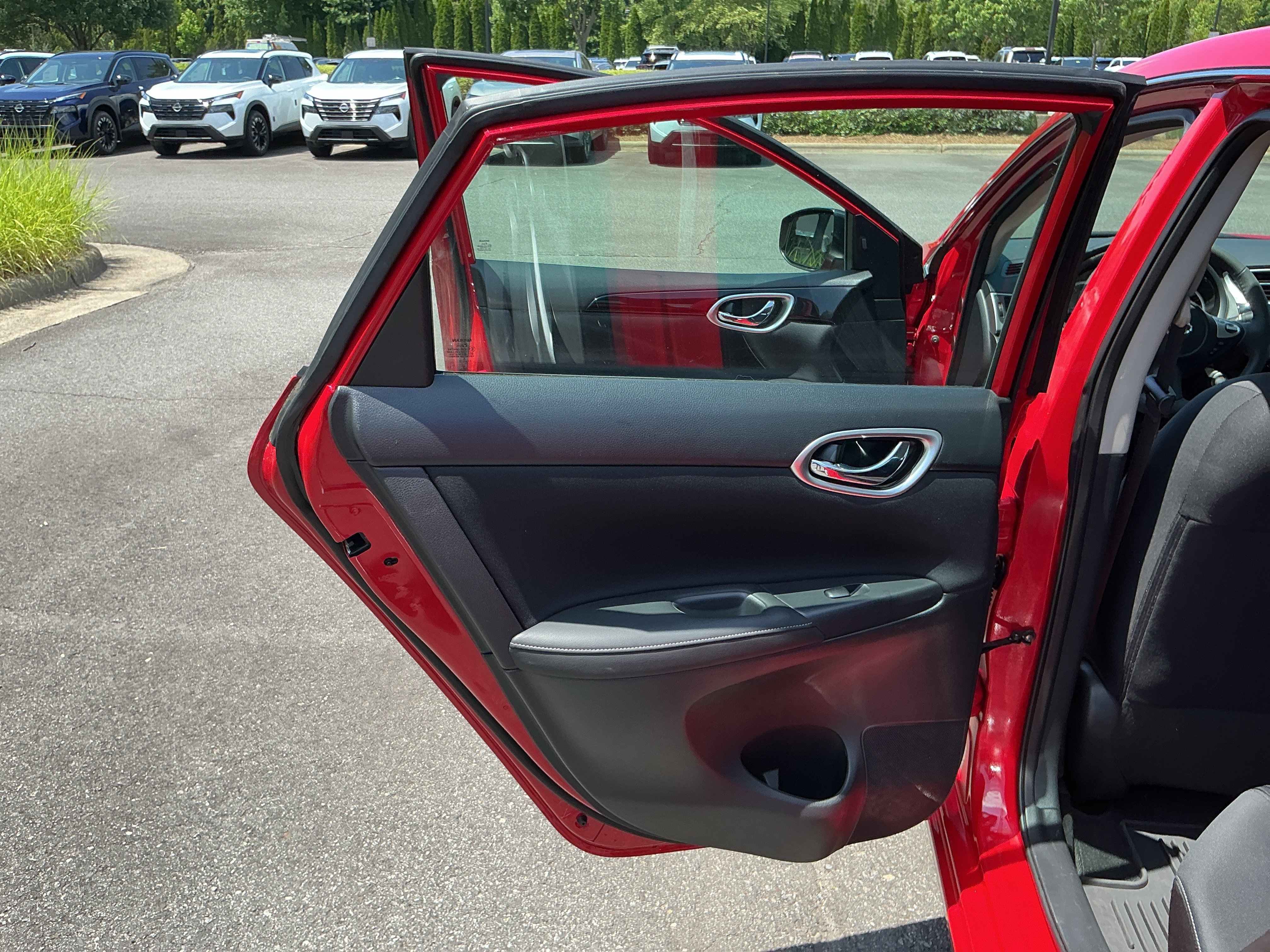 Used 2017 Red Alert Nissan SV image 22