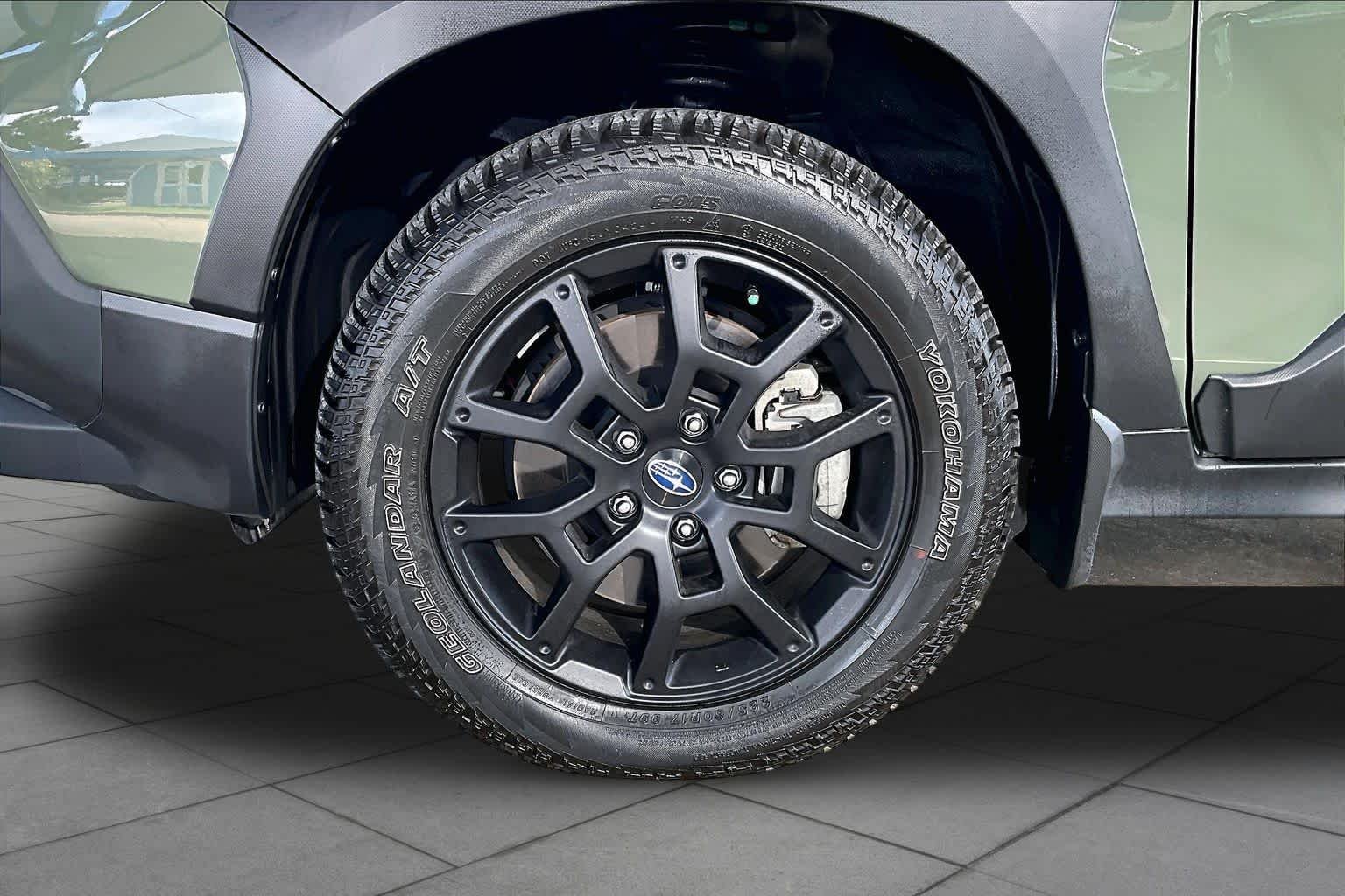 Used 2024 Alpine Green Subaru Wilderness image 11